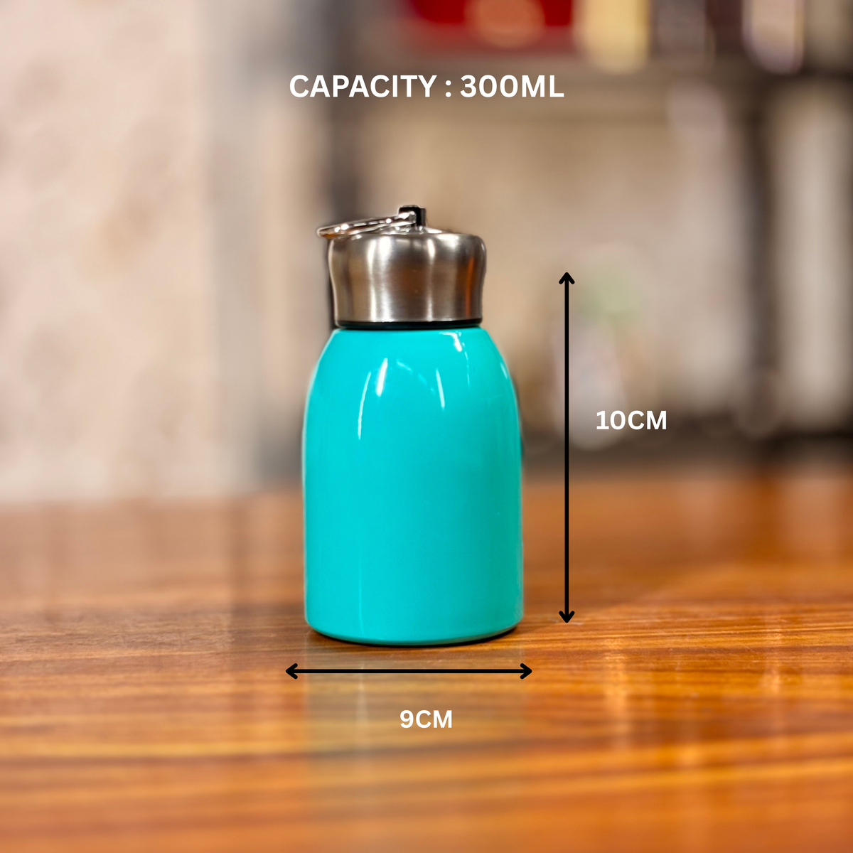 Urli Candle + Mini Flask (300ml) + Customised Card