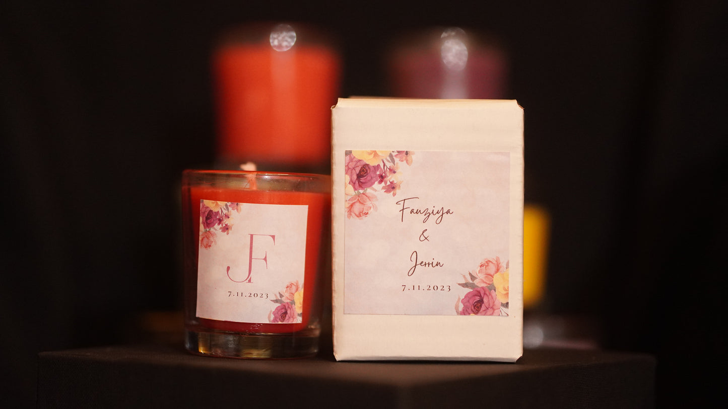 Shot Glass Candles - Perfect Return Gifts !