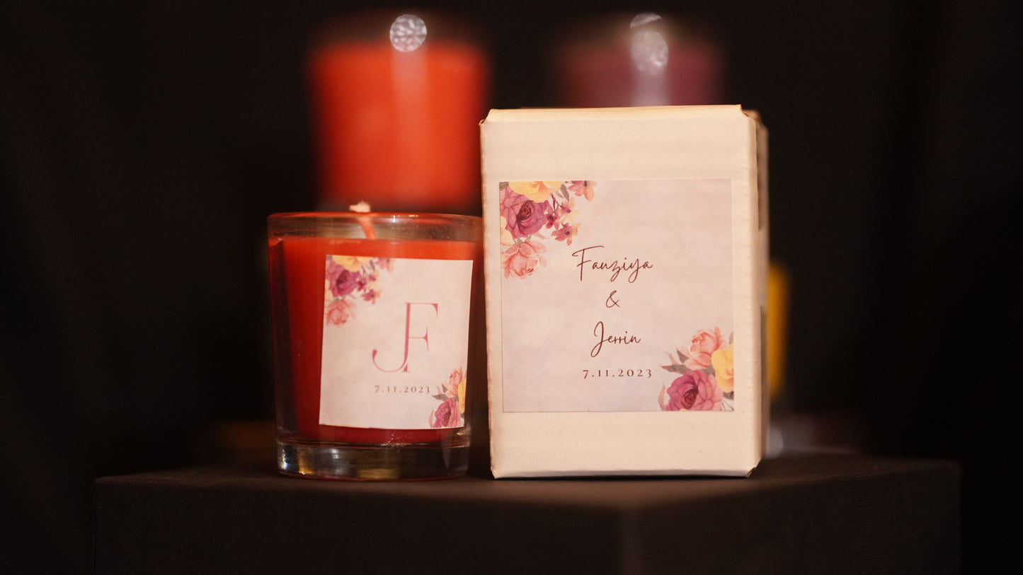 Shot Glass Candles - Perfect Return Gifts !