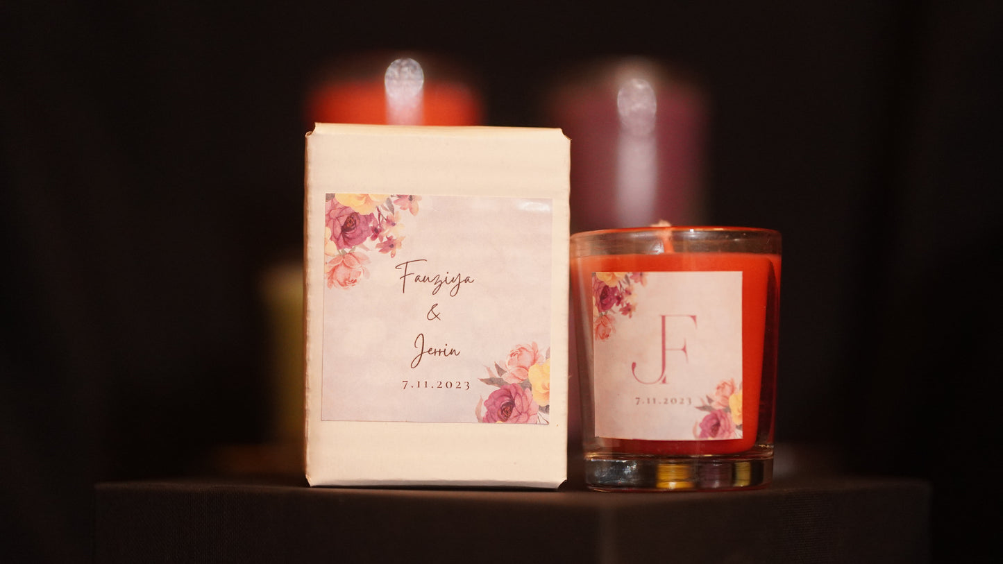 Shot Glass Candles - Perfect Return Gifts !