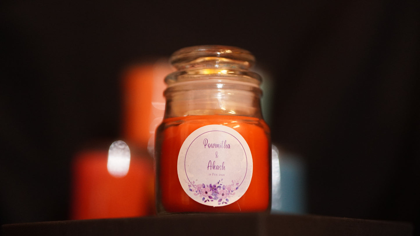 3oz Jar Candle - Perfect Return Gifts !