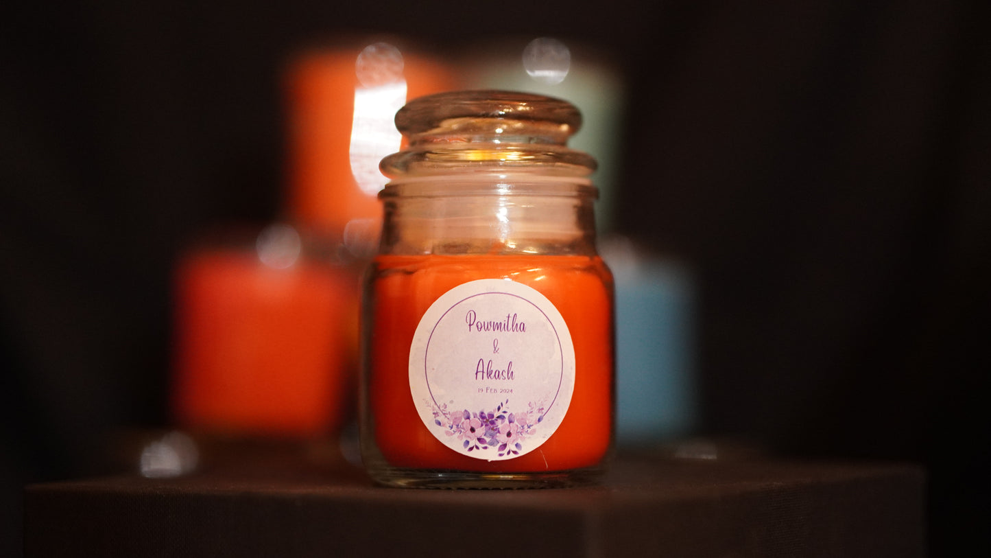 3oz Jar Candle - Perfect Return Gifts !