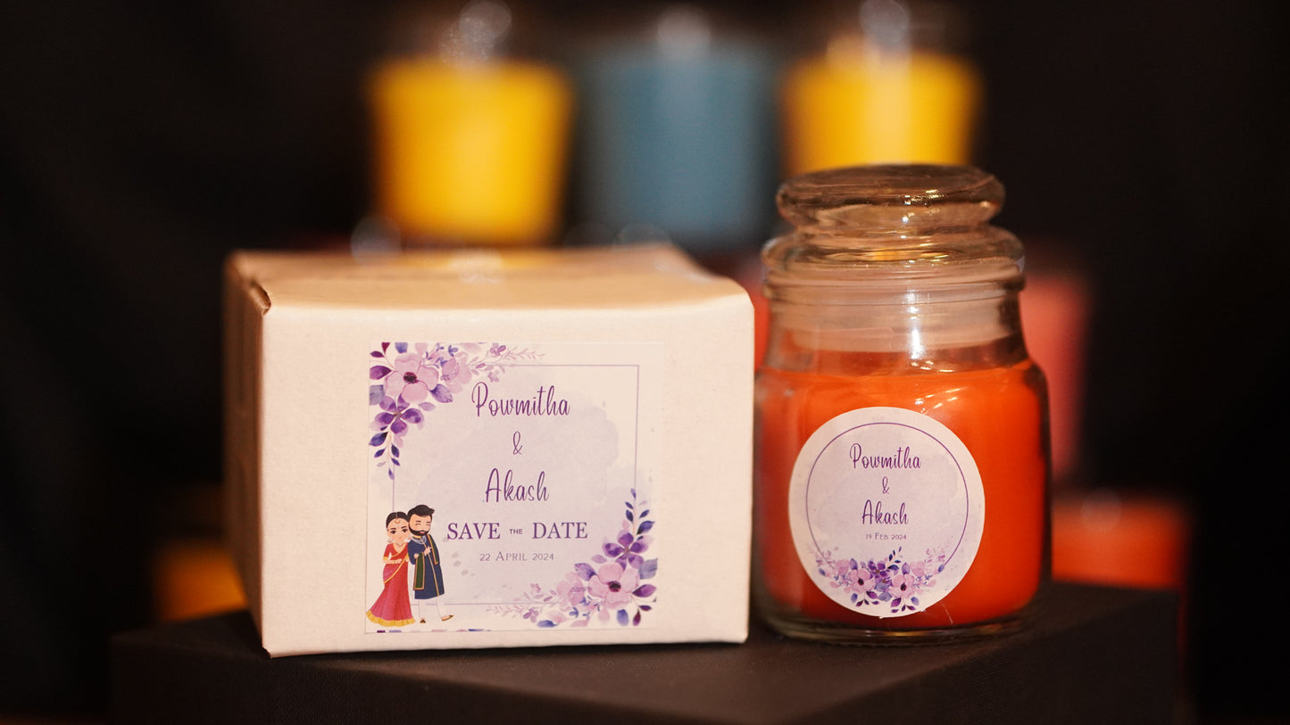 3oz Jar Candle - Perfect Return Gifts !
