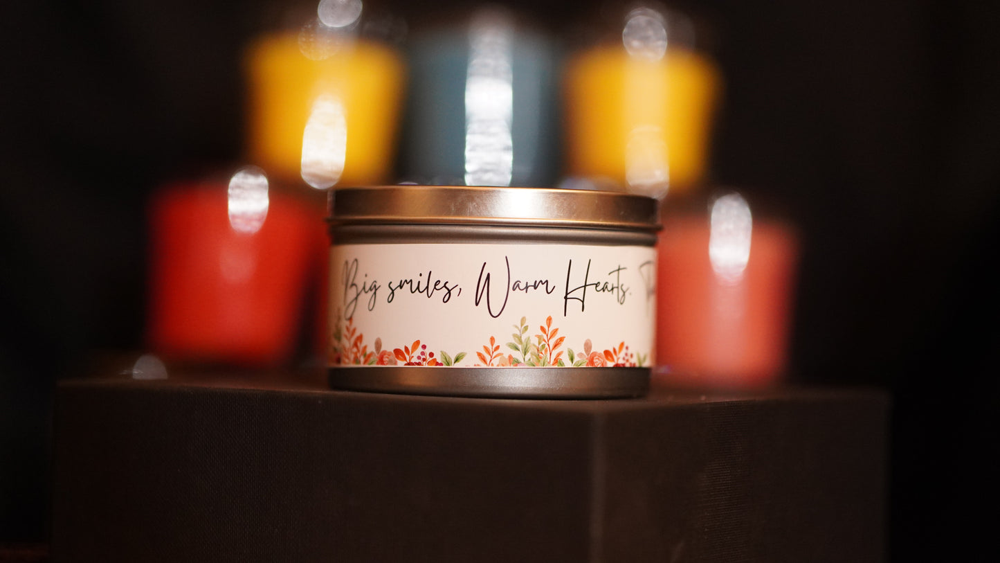 3oz Tin Candle - Perfect Return Gifts !