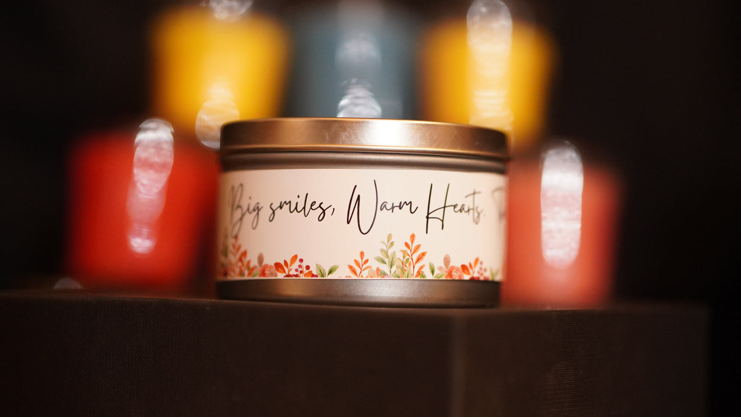 3oz Tin Candle - Perfect Return Gifts !