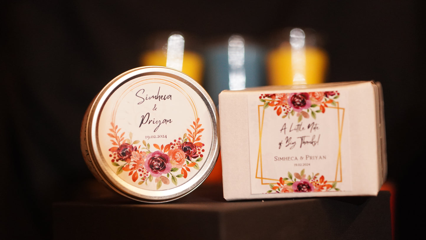 3oz Tin Candle - Perfect Return Gifts !