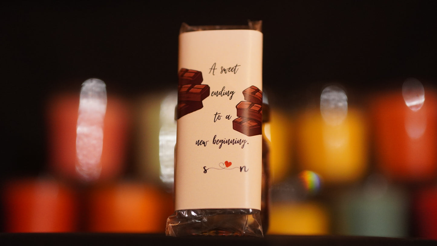Customized Chocolate Bar - Perfect Return Gifts !