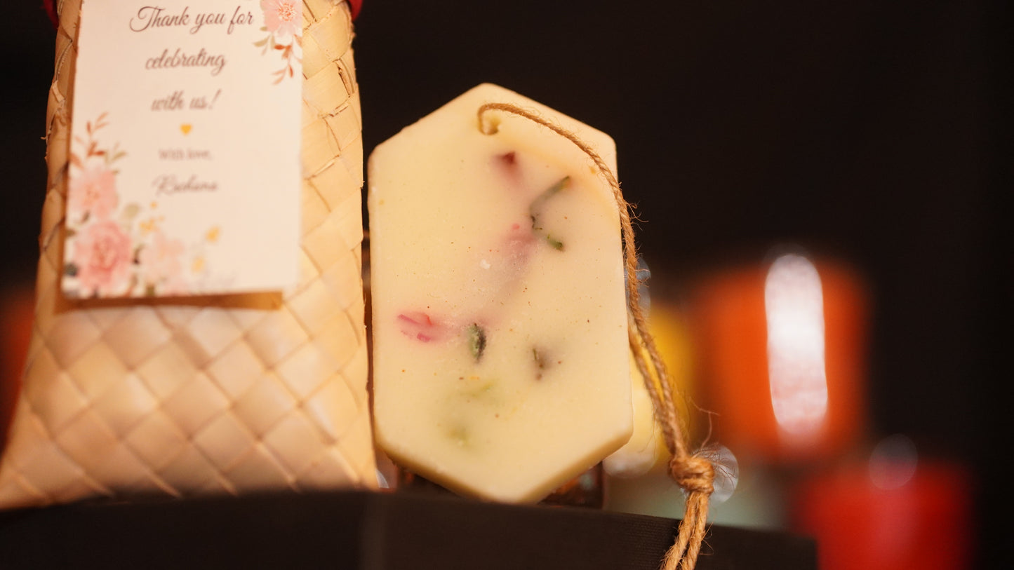 Wax Tablet in a Palm Pouch - Perfect Return Gifts !