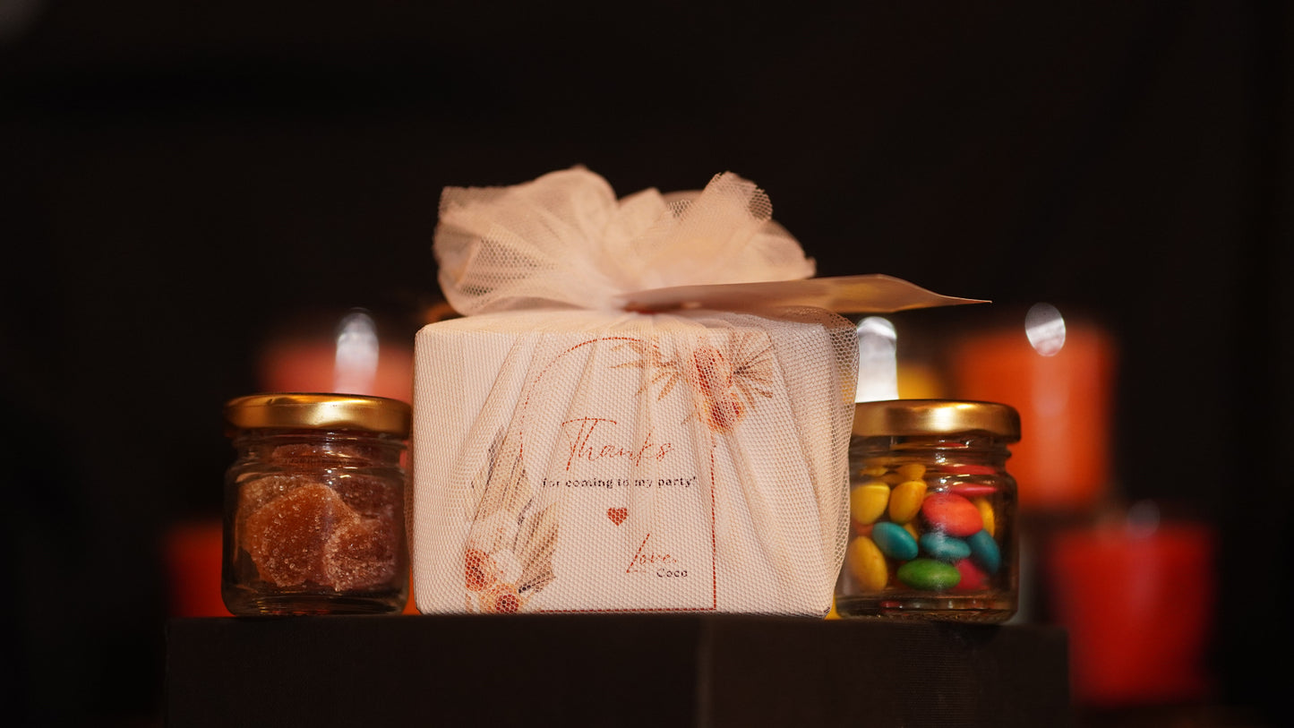 Candy Jar + Gems Jar - Perfect Return Gifts !