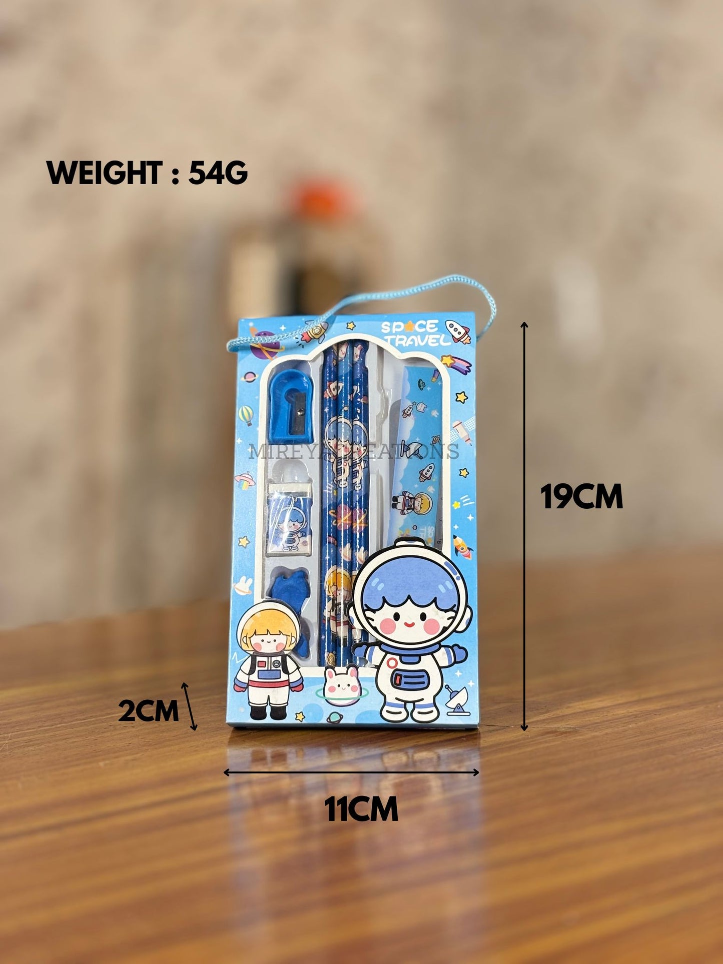 Cute Cartoon Kids Stationery Gift Set Return Gift | Pastel Themed Stationery Kit for Children | Birthday Party Favor Under ₹150