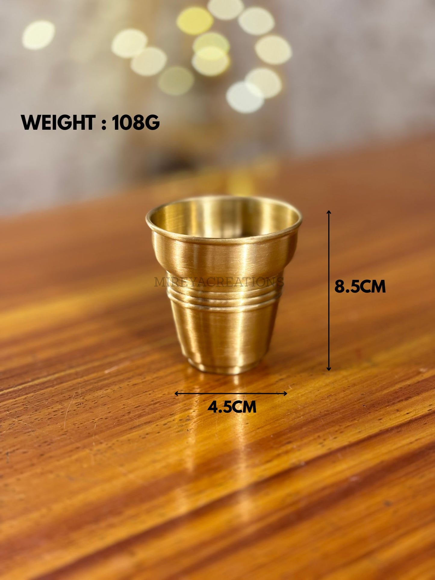 Mini Brass Kulkhad Glass Return Gift | Handcrafted Brass Glass Under ₹500 | Wedding & Housewarming Favor