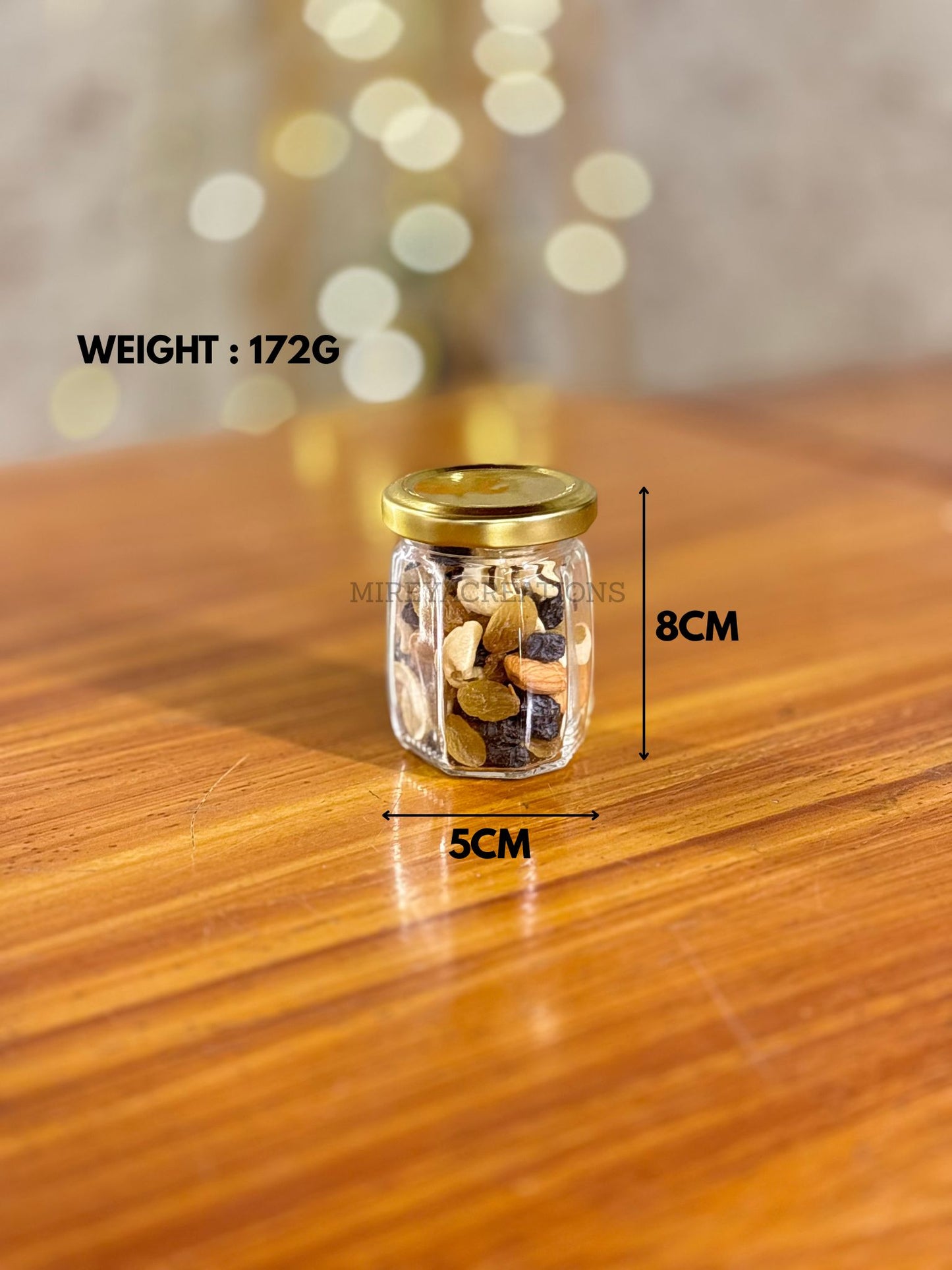 Flat Jar Gift Set Return Gift | Diya, Nuts Jar, Potpourri & Chocolates Combo | Anniversary & Festive Favor Under ₹500
