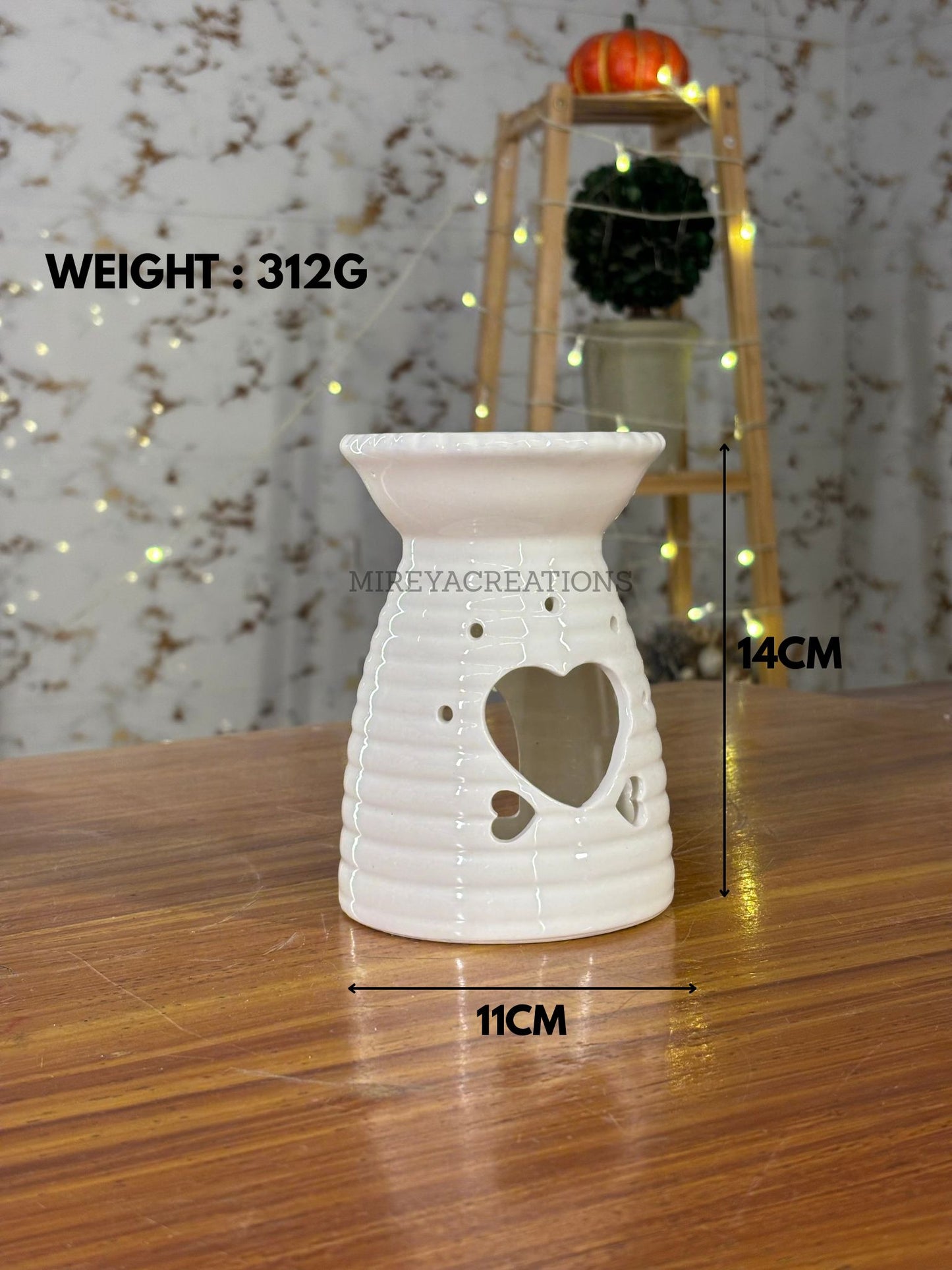 Printed Copper Bottle & Aroma Gift Set Return Gift | Ceramic Burner, Essential Oil, Tea Lights & Chocolates | Wedding & Housewarming Favor Under ₹1500