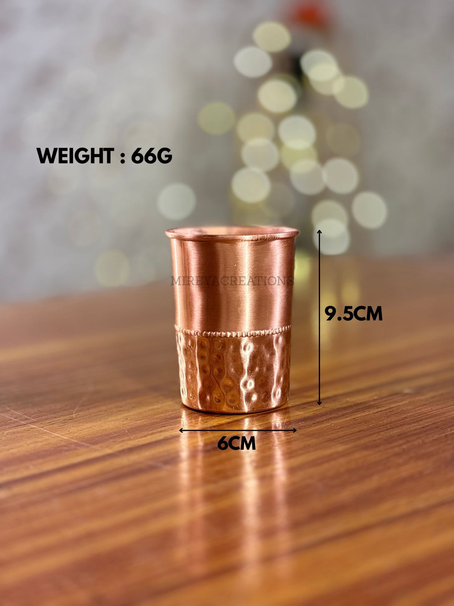 Hammered Pure Copper Glass Set Return Gift | Copper Drinking Glass Pair in Premium Gift Box | Wedding & Festive Favor Under ₹900