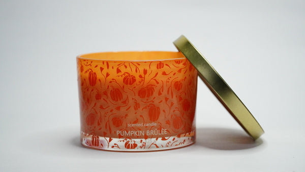 Pumpkin Brûlée Scented Candle Jar