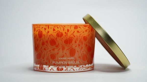 Pumpkin Brûlée Scented Candle Jar