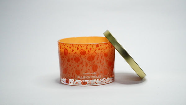 Pumpkin Brûlée Scented Candle Jar