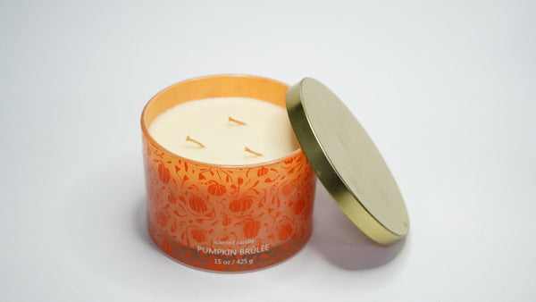 Pumpkin Brûlée Scented Candle Jar