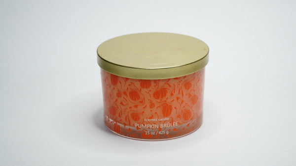 Pumpkin Brûlée Scented Candle Jar