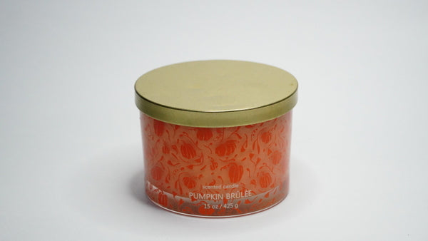 Pumpkin Brûlée Scented Candle Jar