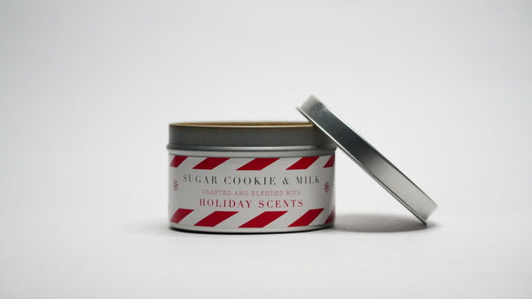 CHRISTMAS Scented Tin Candles (Set of 3)