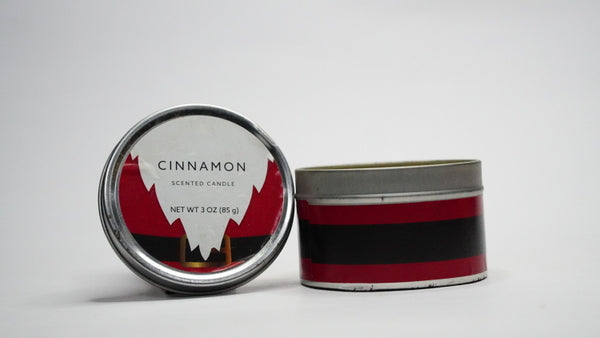 Cinnamon Scented Tin Candle