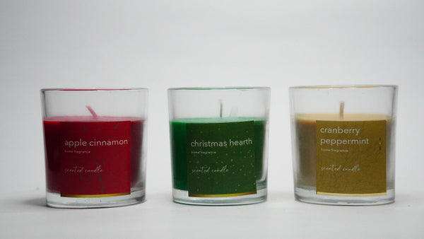 Scented Candles ( pack of 3 )