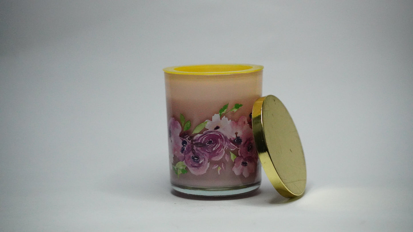 Floral Scented Candle