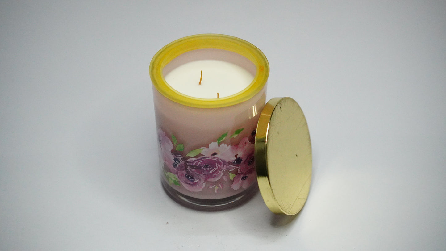Floral Scented Candle