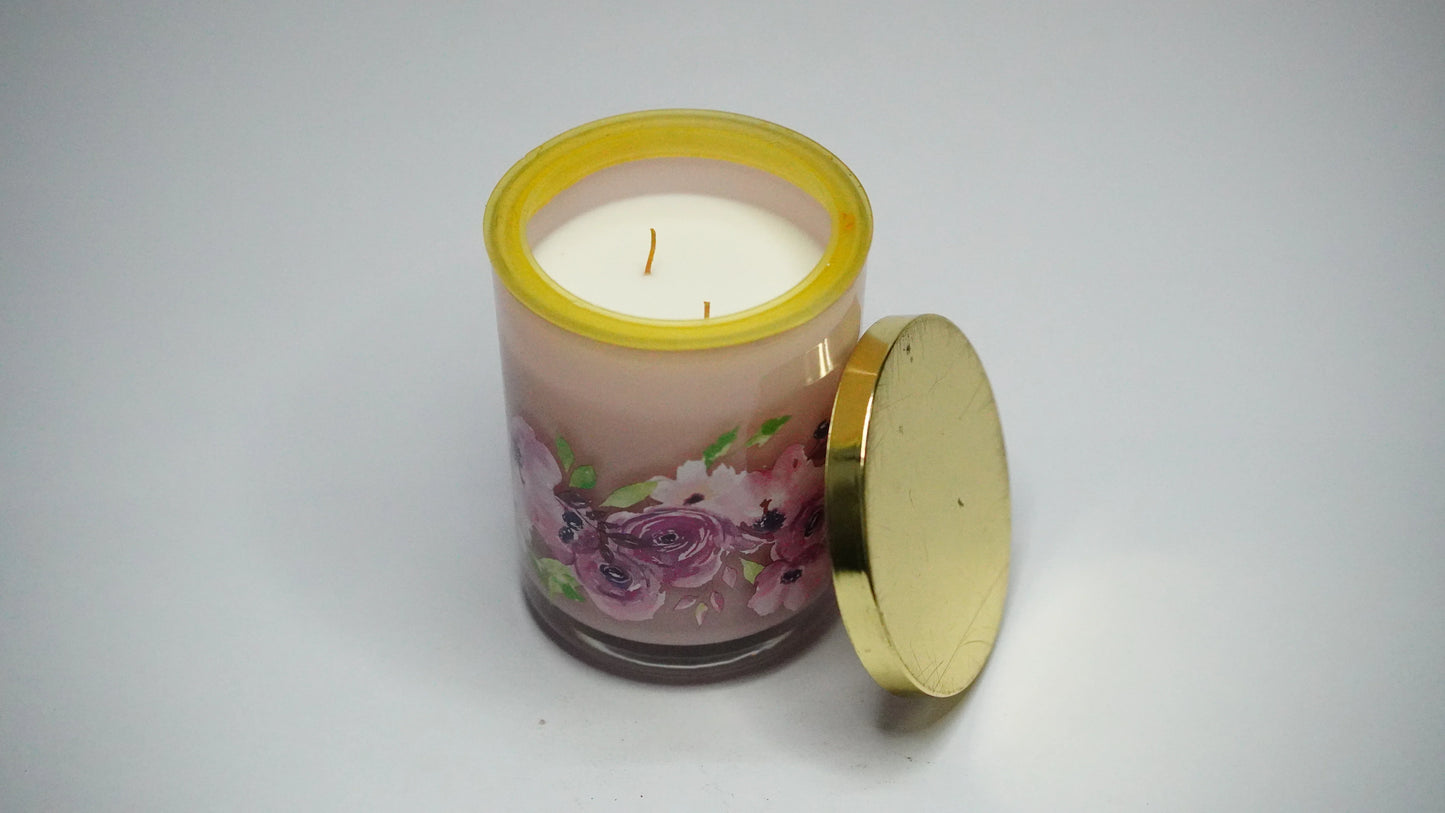 Floral Scented Candle