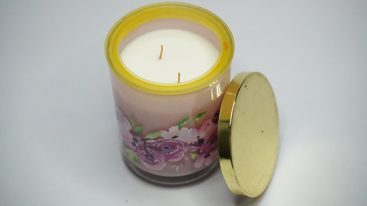 Floral Scented Candle