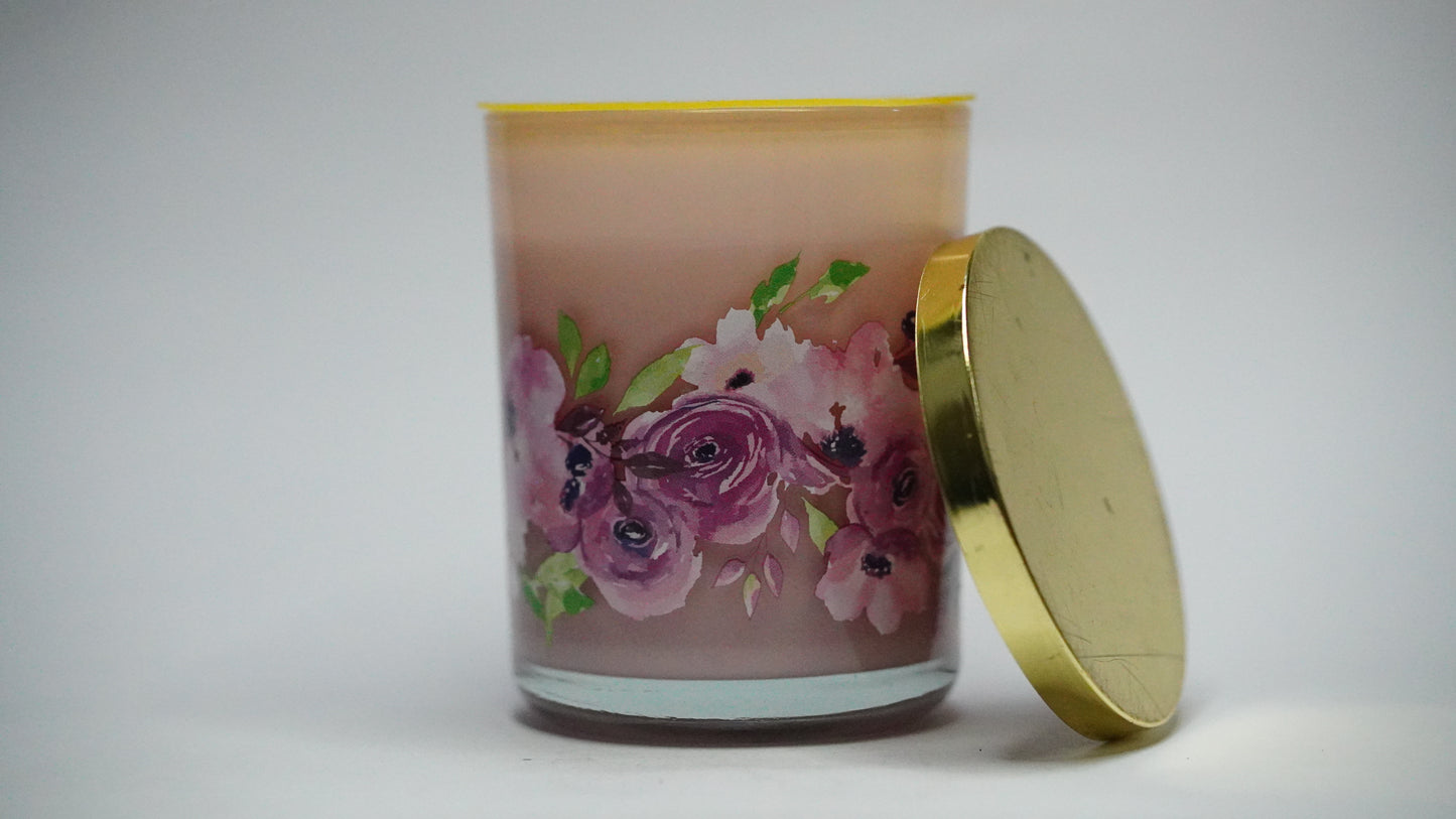 Floral Scented Candle