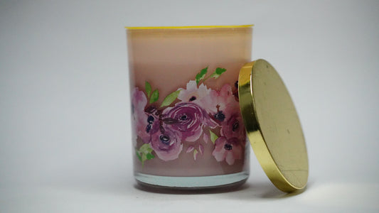 Floral Scented Candle