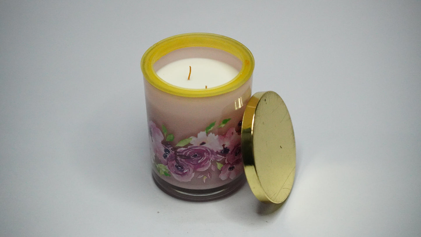 Floral Scented Candle