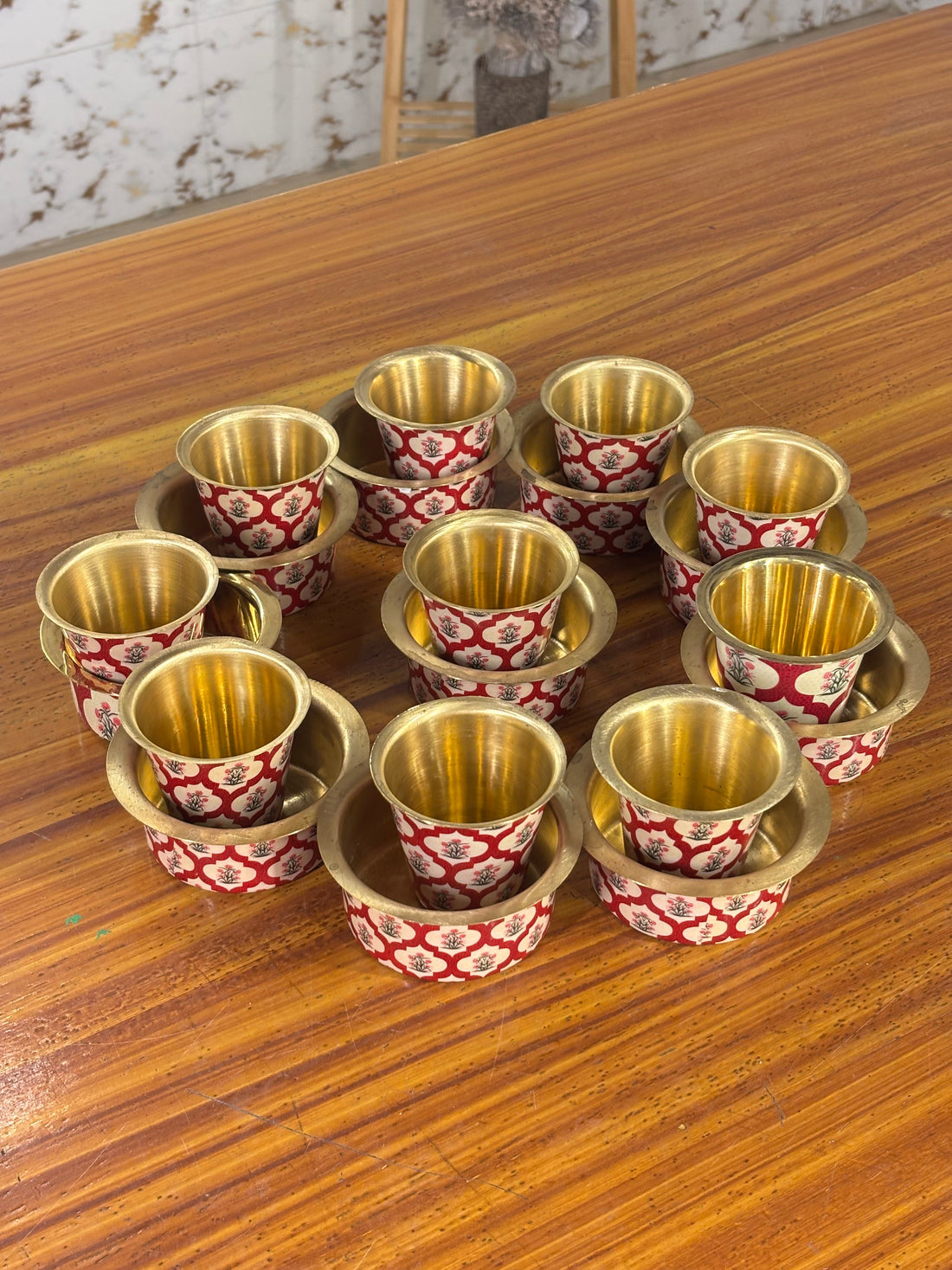 Printed Dabara Set Return Gifts Under ₹400 – Elegant & Affordable Wedding Favors