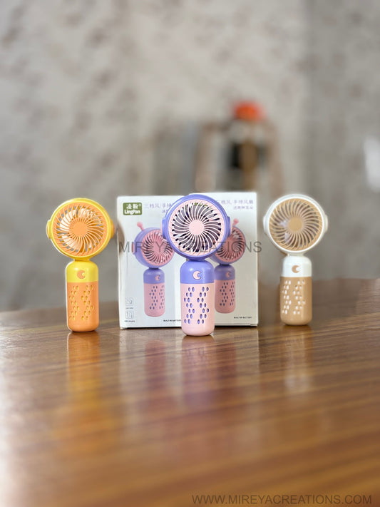 Mini Rechargeable USB Hand Fans for Travel, Work & Everyday Comfort