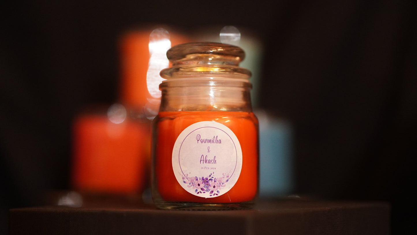 3oz Jar Candle - Perfect Return Gifts !