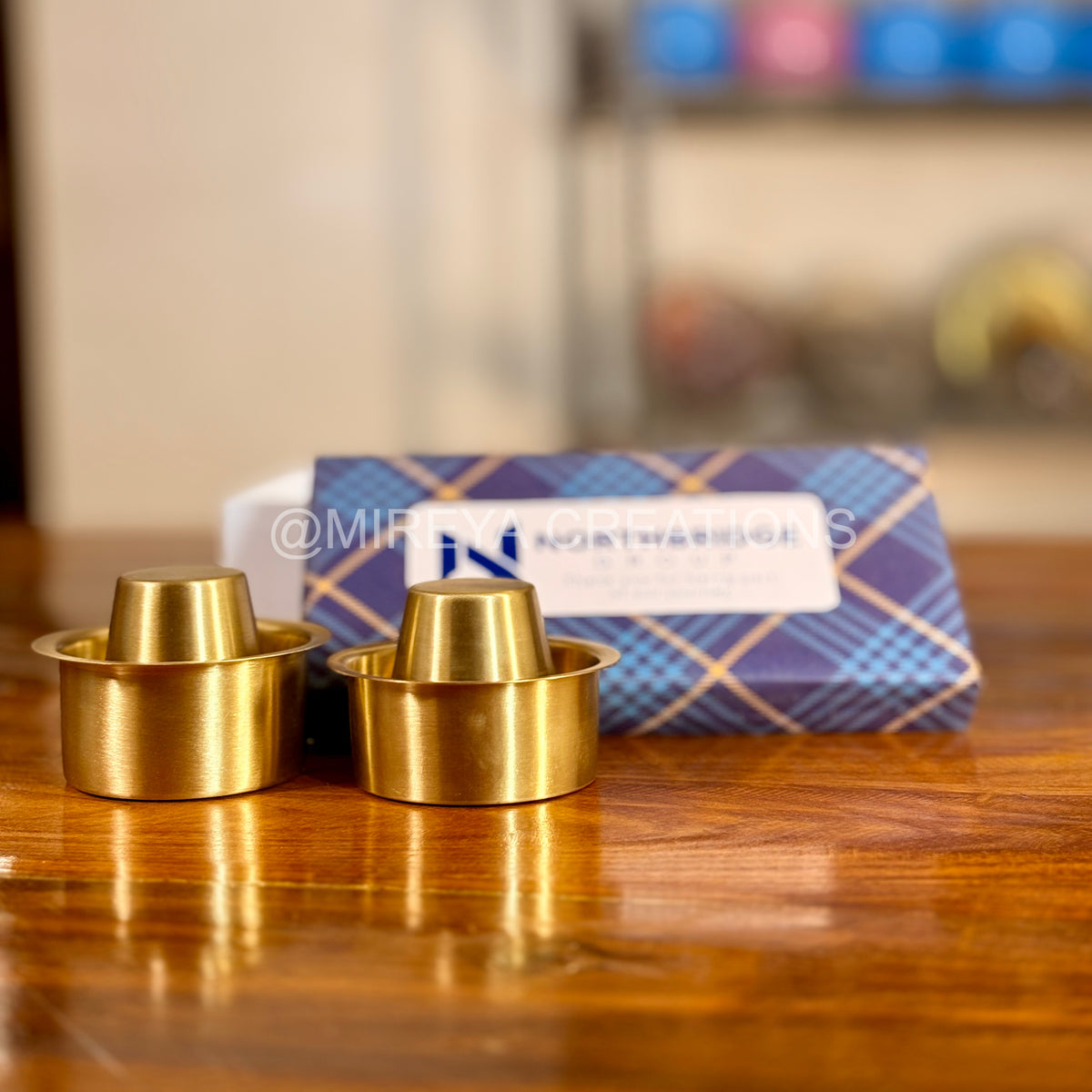 Set-of-2-brass-dabaras-corporate-gifts
