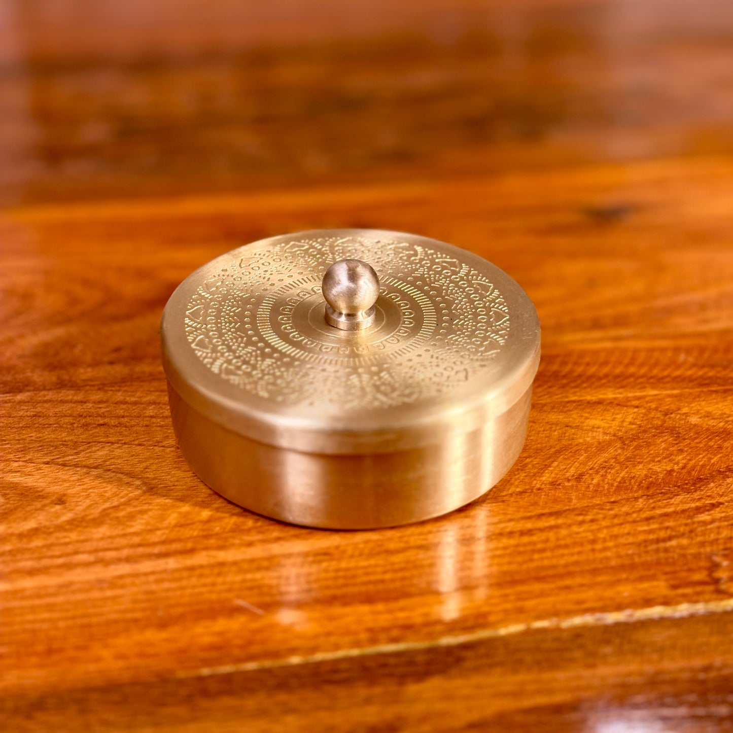 Set of 2 Premium Brass Dry fruit Boxes