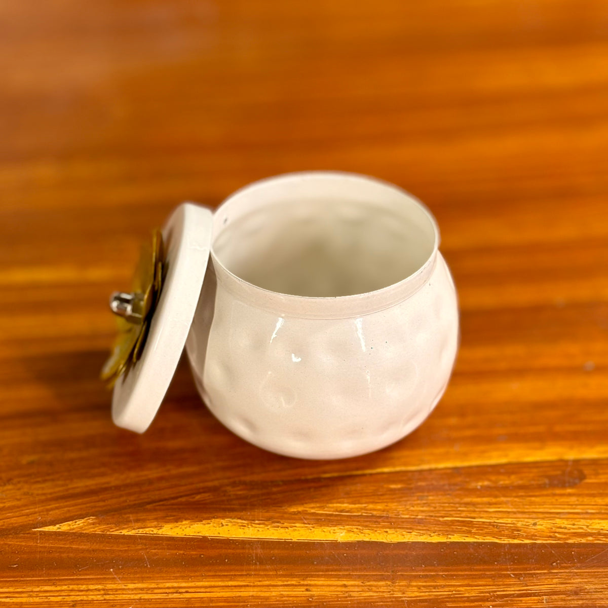 Brass Coffee Dabara + Decorative Cone Jar + Customized Card