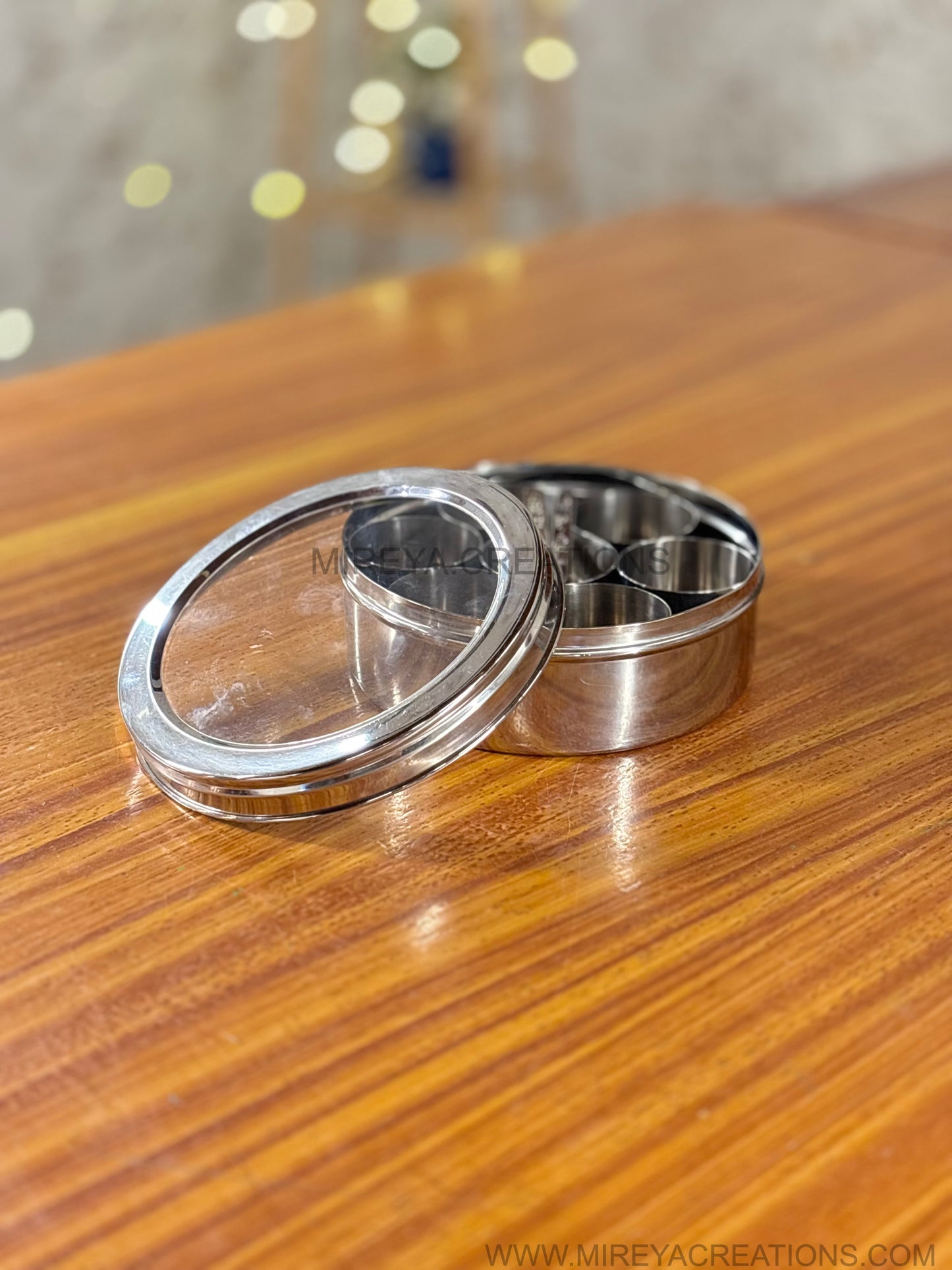 Steel Spice Box Return Gift | Stainless Steel Spice Container Under ₹600 | Wedding & Festive Favor