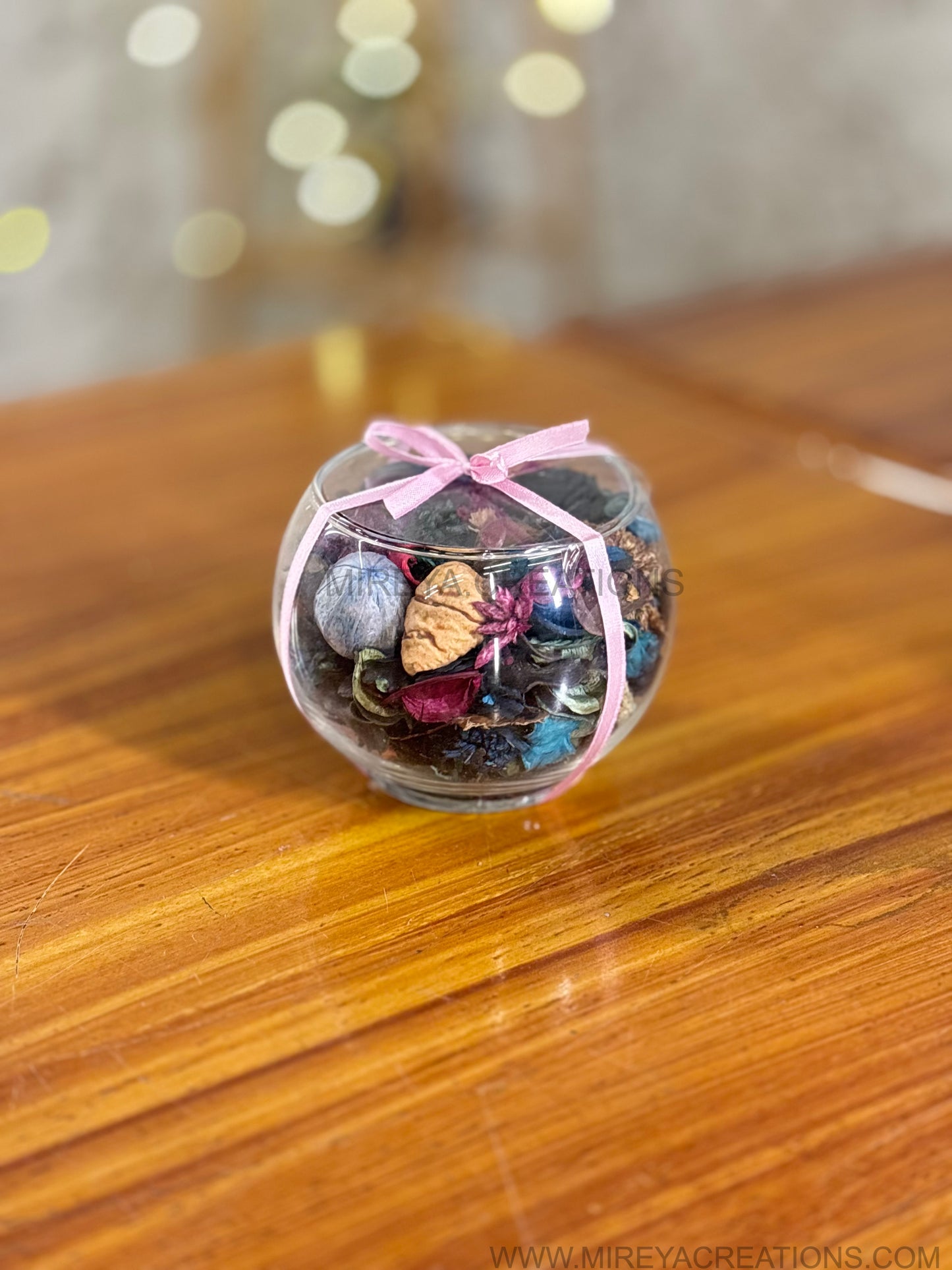 Printed Copper Bottle Hamper Return Gift | Tin Candle, Ferrero Rocher & Potpourri Bowl Combo | Wedding & Festive Favor Under ₹1500