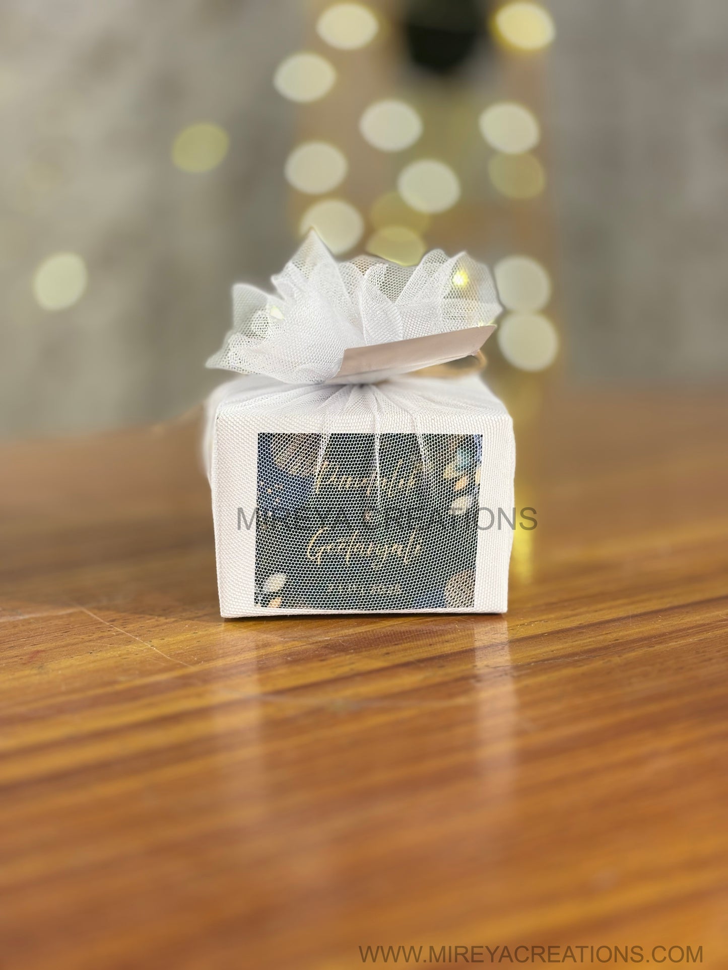 Customised Scented Tin Candle | Personalised Tin Candle Return Gift | Wedding & Housewarming Favor