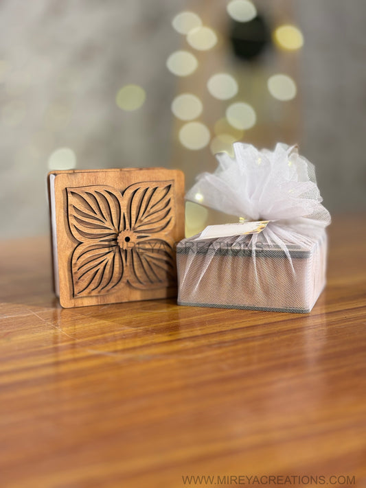 Wooden Box Return Gift | Handcrafted Wooden Gift Box | Premium Wedding & Corporate Favor