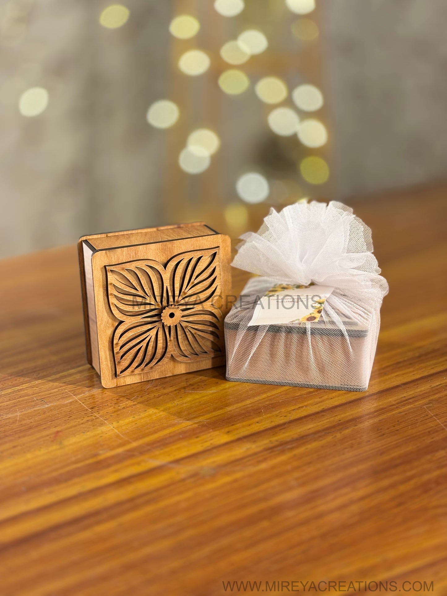 Wooden Box Return Gift | Handcrafted Wooden Gift Box | Premium Wedding & Corporate Favor