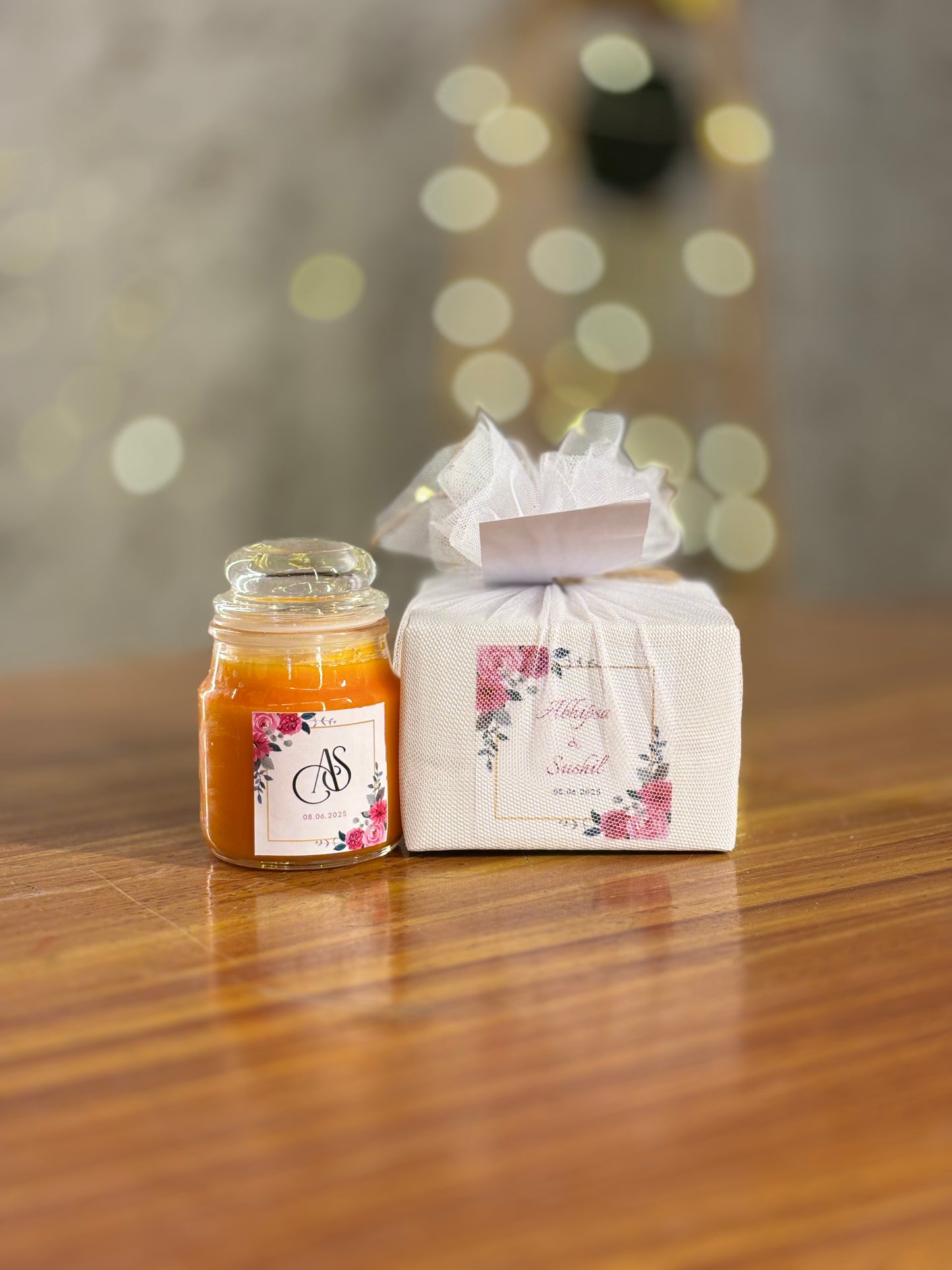 3oz Candle Return Gift | Scented Tin Candle | Wedding & Corporate Favor Under ₹150