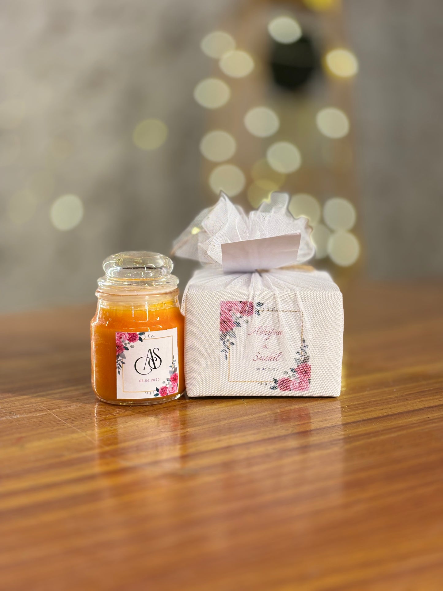 3oz Candle Return Gift | Scented Tin Candle | Wedding & Corporate Favor Under ₹150