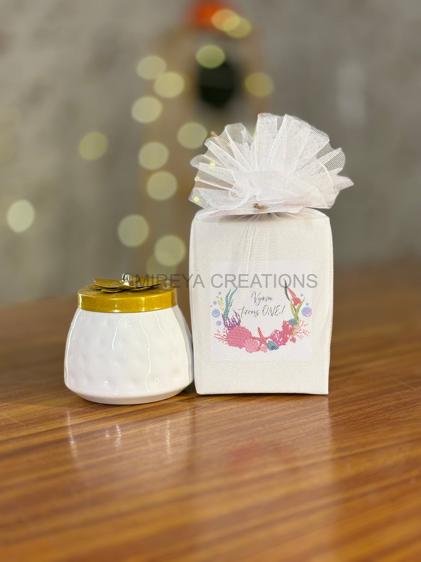 White Cone Jar Return Gift | Minimalist Decorative Jar | Wedding & Housewarming Favor Under ₹200