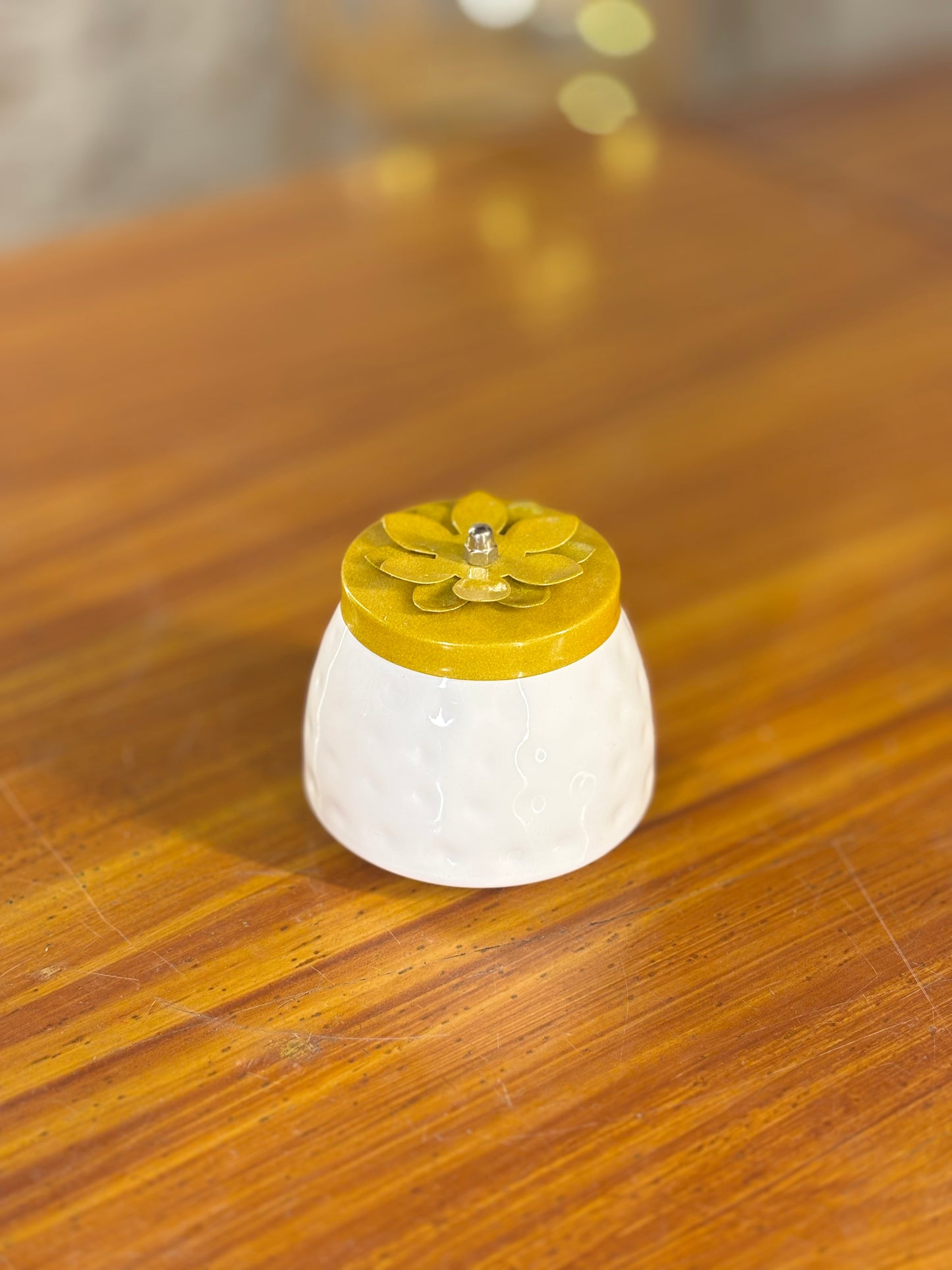 White Cone Jar Return Gift | Minimalist Decorative Jar | Wedding & Housewarming Favor Under ₹200