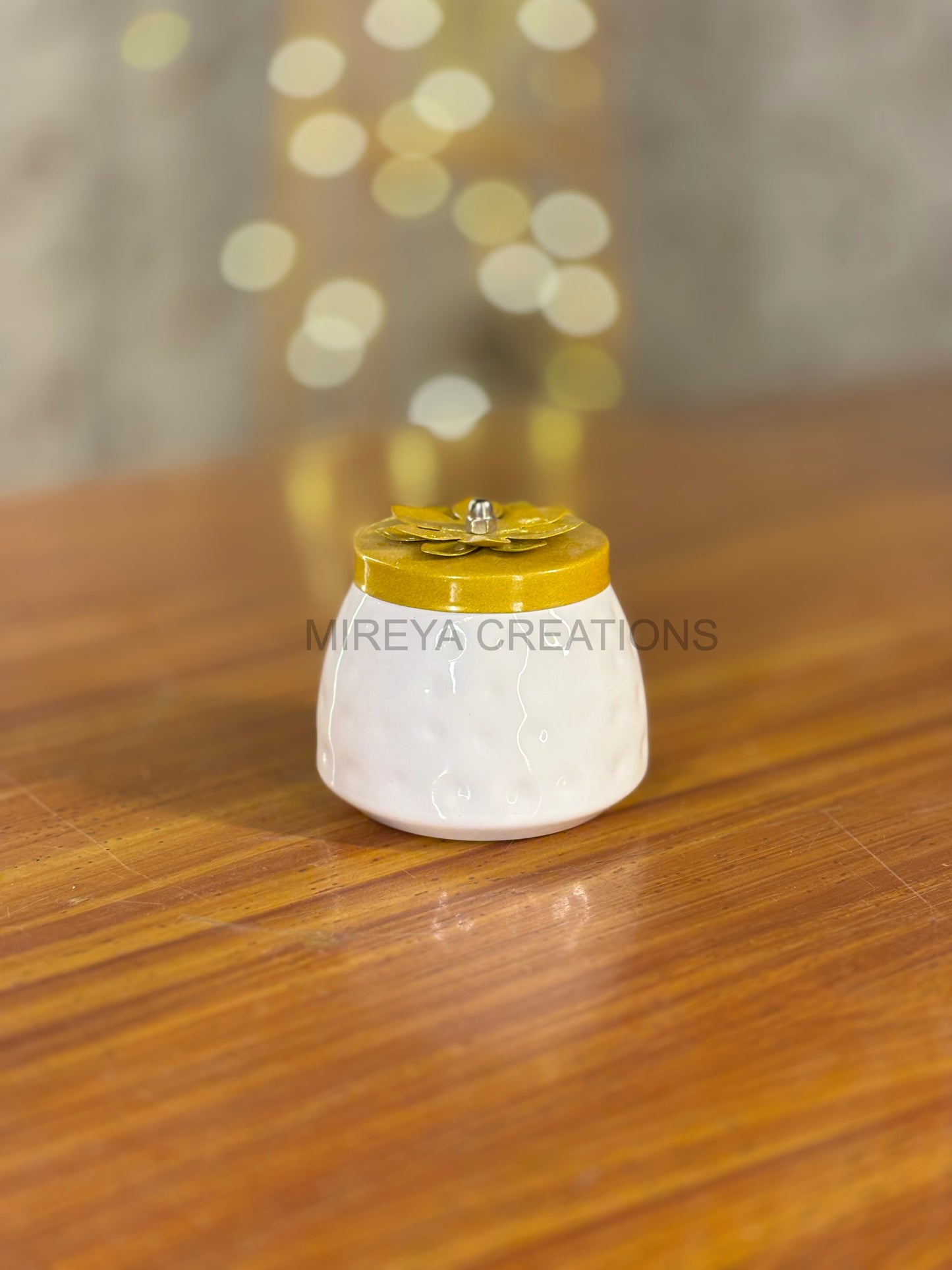 White Cone Jar Return Gift | Minimalist Decorative Jar | Wedding & Housewarming Favor Under ₹200